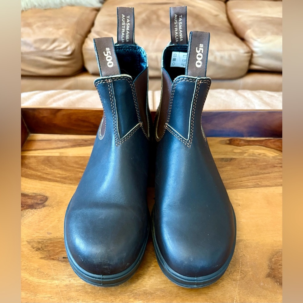 BLUNDSTONE 500 Series Unisex Premium Water Resistant Leather Chelsea Boots - Picture 7 of 11